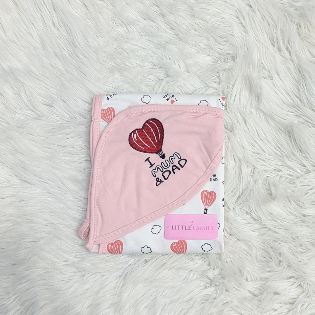 Premium Baby Hooded Wrapping Sheet | Little Love Balloon