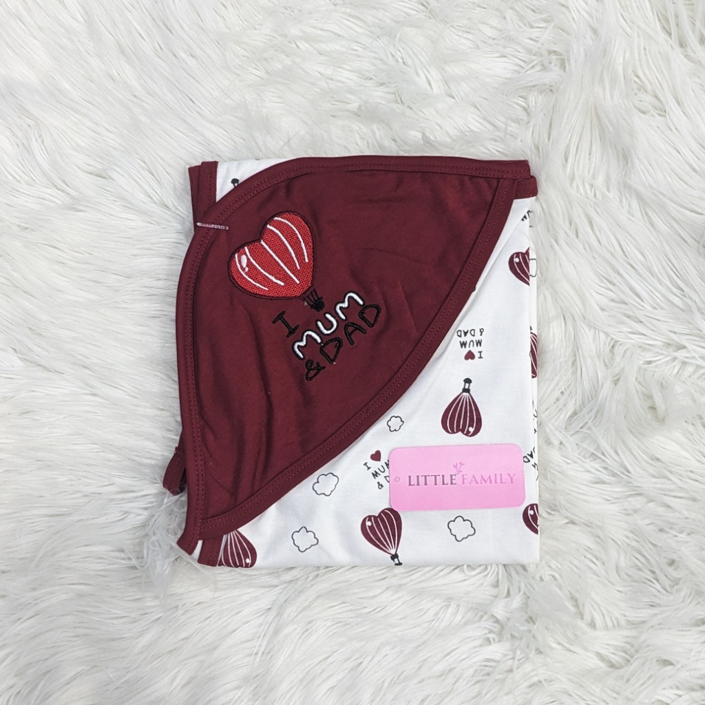 Premium Baby Hooded Wrapping Sheet | Little Love Balloon