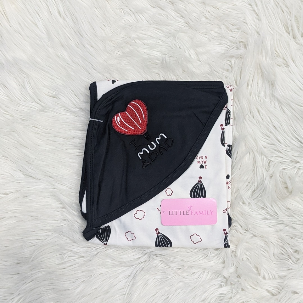 Premium Baby Hooded Wrapping Sheet | Little Love Balloon