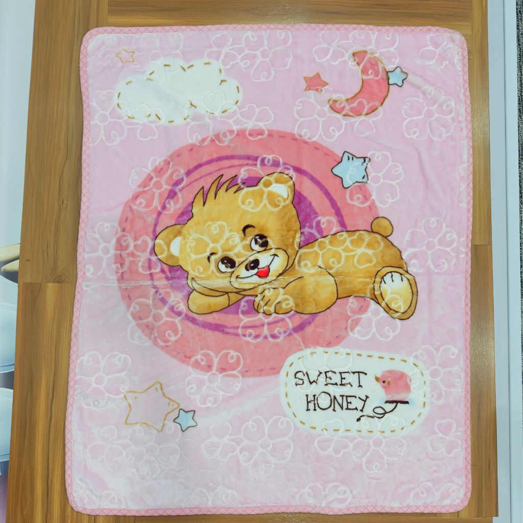Premium Baby Soft Blanket – Teddy Dreams