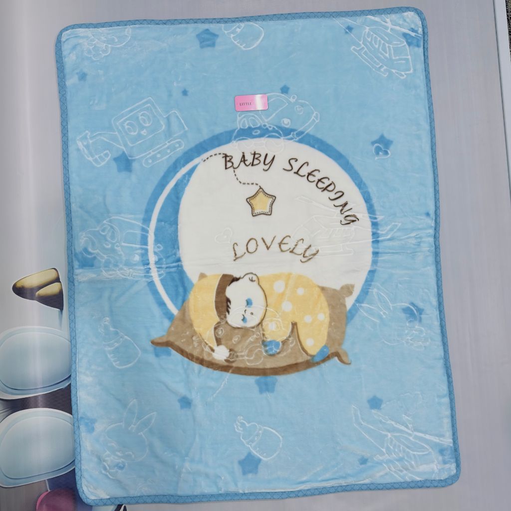 Premium Baby Soft Blanket – Sleepy Bear