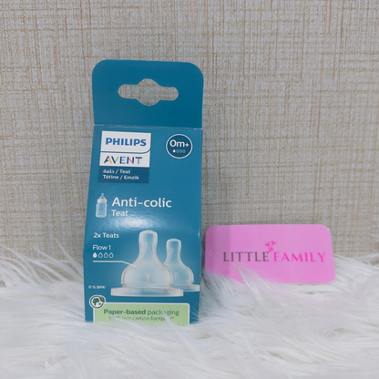 Philips Avent Anti-Colic Bottle Teats – 2 Pack