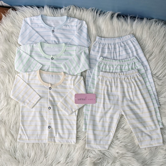 Premium 2-Piece Cotton Outfit Set – Pack of 3