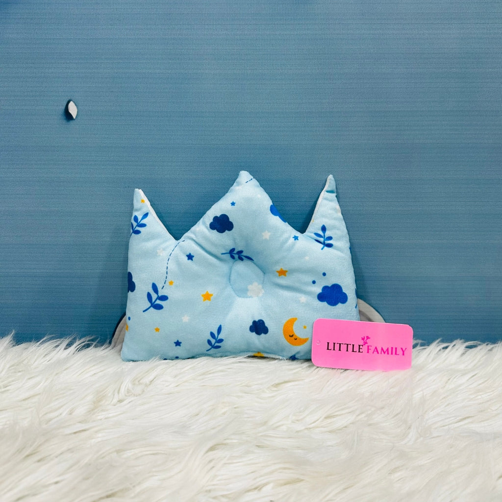 Premium 7-Piece Penguin Velvet Baby Bedding Set - Blue