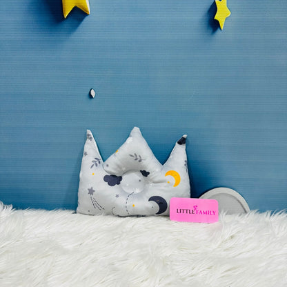Premium 7-Piece Penguin Velvet Baby Bedding Set - Grey