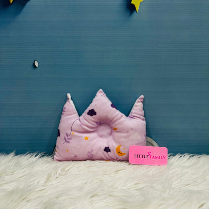 Premium 7-Piece Penguin Velvet Baby Bedding Set - Purple