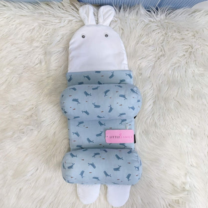 Blue Whale Baby Head Shaping Pillow – Ergonomic Support