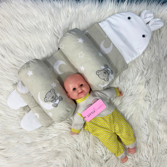 Moon Bear Baby Head Shaping Pillow – Ergonomic Support