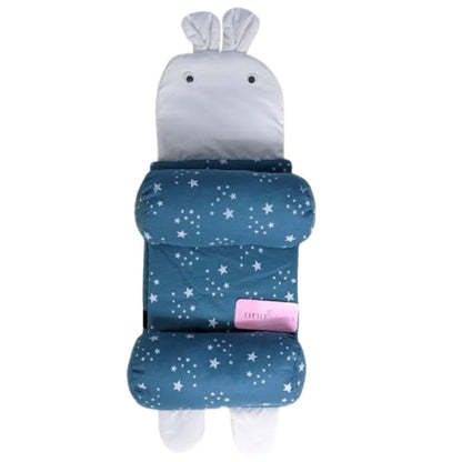 Starry Dream Baby Head Shaping Pillow – Ergonomic Support (Pine Green)