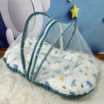 Starry Dreams Baby Bedding Set - 8 Pieces (Pine Green)