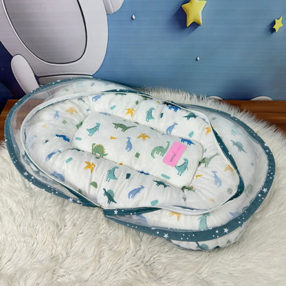 Starry Dreams Baby Bedding Set - 8 Pieces (Pine Green)