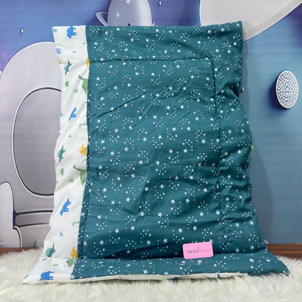 Starry Dreams Baby Bedding Set - 8 Pieces (Pine Green)