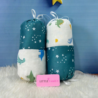 Starry Dreams Baby Bedding Set - 8 Pieces (Pine Green)
