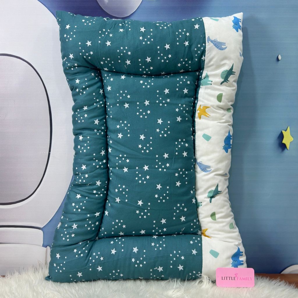 Starry Dreams Baby Bedding Set - 8 Pieces (Pine Green)