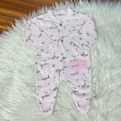 Pack of 3 Premium Baby Full-Body Rompers – Gentle & Breathable