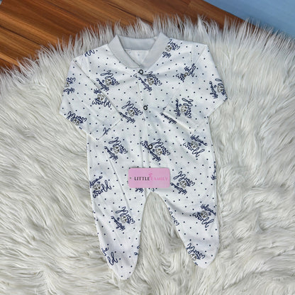 Pack of 3 Premium Baby Full-Body Rompers – Gentle & Breathable