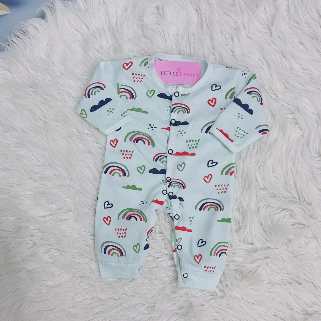 Pack of 3 Premium Baby Rompers – Gentle & Breathable