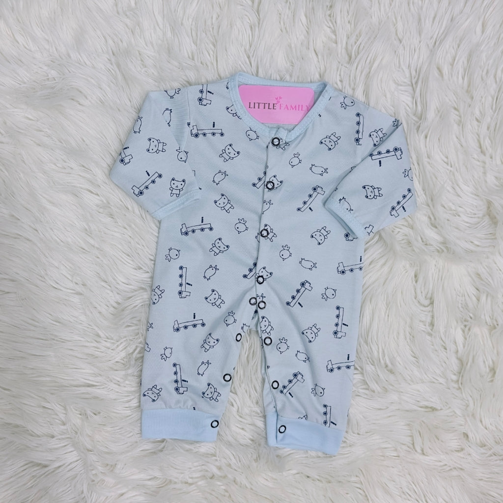 Pack of 3 Premium Baby Rompers – Gentle & Breathable