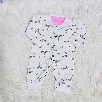 Pack of 3 Premium Baby Rompers – Gentle & Breathable