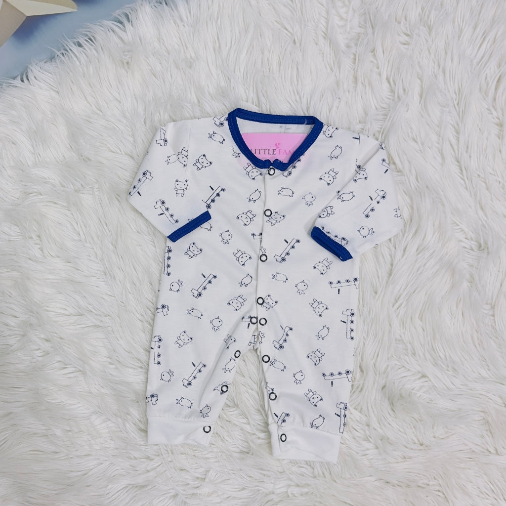 Pack of 3 Premium Baby Rompers – Gentle & Breathable