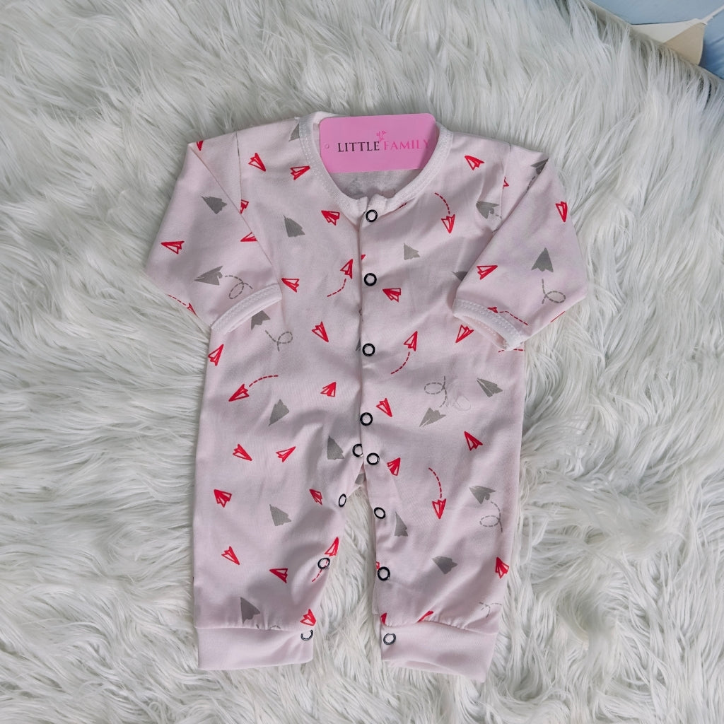 Pack of 3 Premium Baby Rompers – Gentle & Breathable