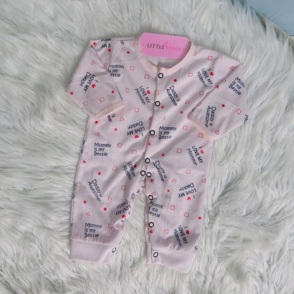 Pack of 3 Premium Baby Rompers – Gentle & Breathable