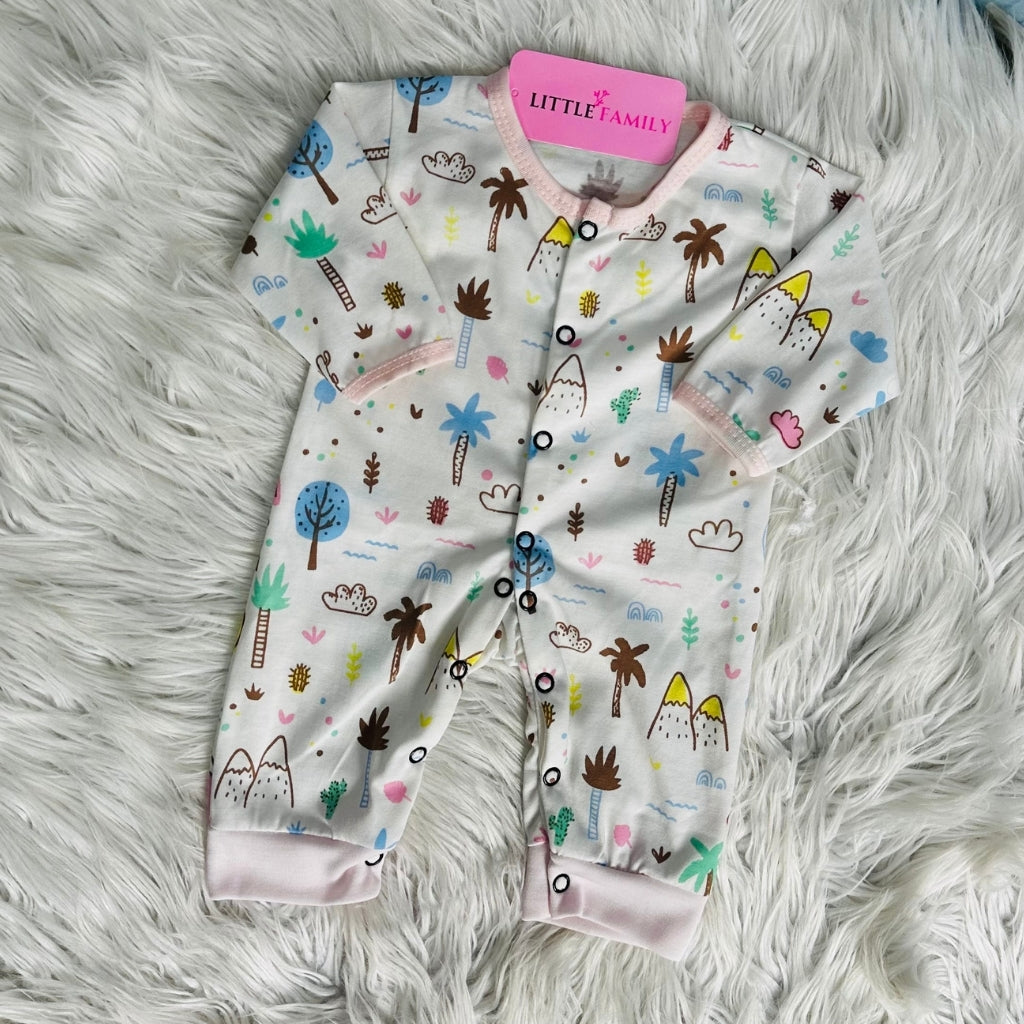 Pack of 3 Premium Baby Rompers – Gentle & Breathable