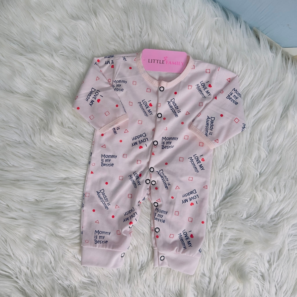 Pack of 3 Premium Baby Rompers – Gentle & Breathable