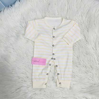 Pack of 3 Premium Baby Rompers – Gentle & Breathable