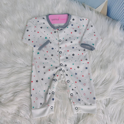 Pack of 3 Premium Baby Rompers – Gentle & Breathable