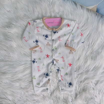 Pack of 3 Premium Baby Rompers – Gentle & Breathable