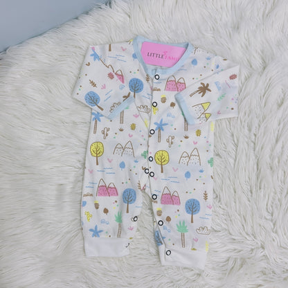 Pack of 3 Premium Baby Rompers – Gentle & Breathable