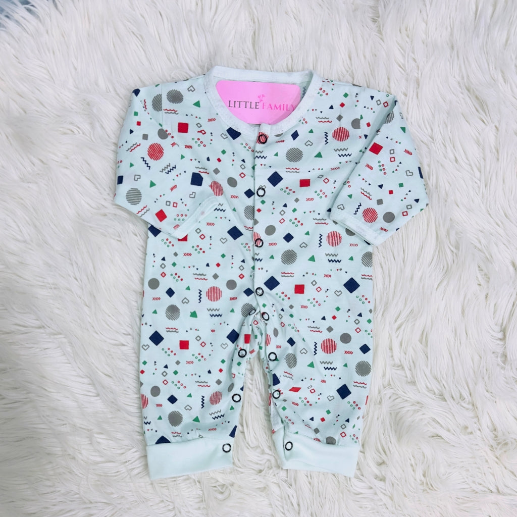 Pack of 3 Premium Baby Rompers – Gentle & Breathable