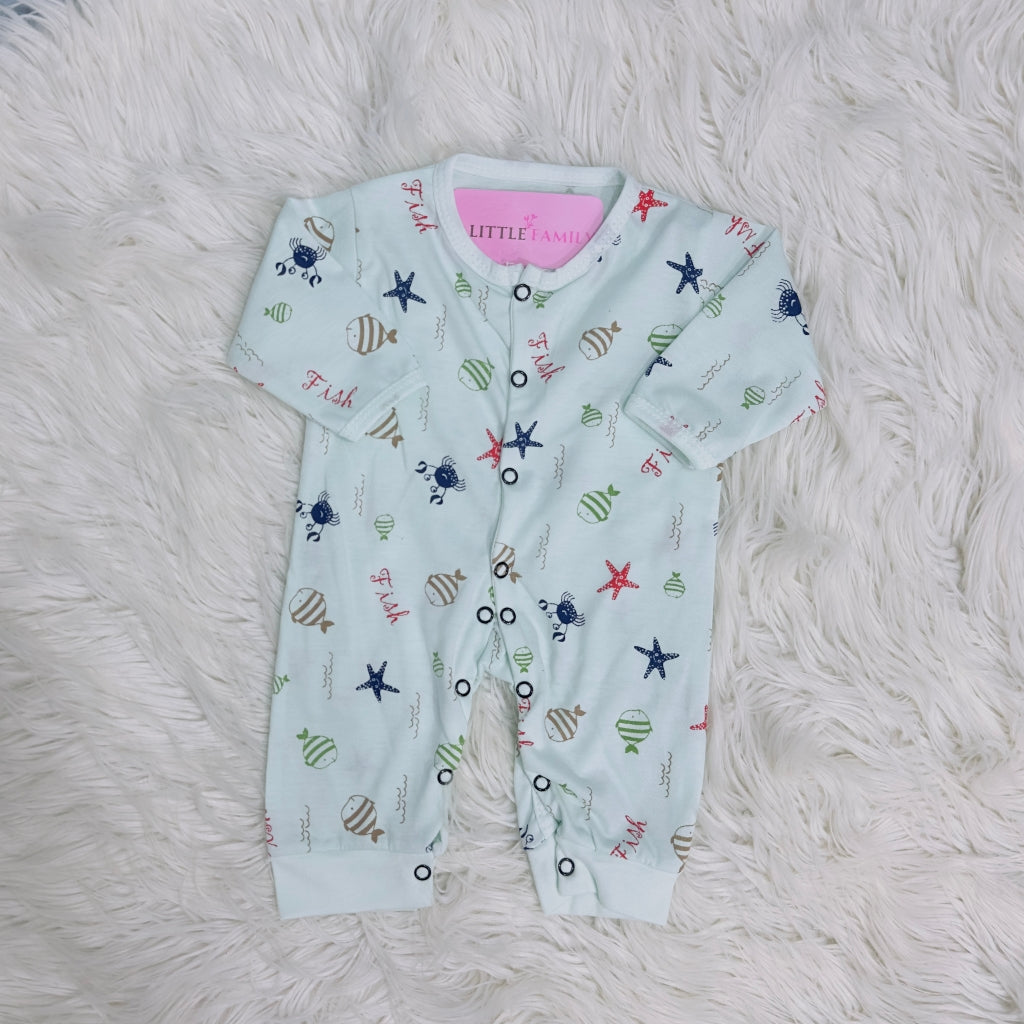 Pack of 3 Premium Baby Rompers – Gentle & Breathable