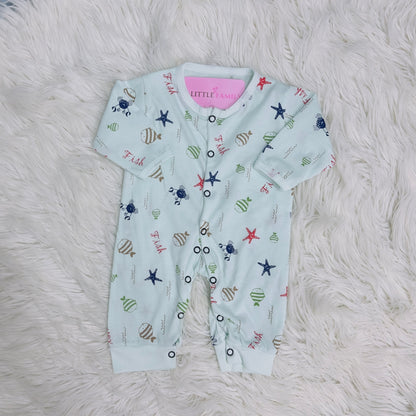 Pack of 3 Premium Baby Rompers – Gentle & Breathable