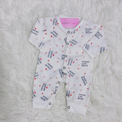 Pack of 3 Premium Baby Rompers – Gentle & Breathable