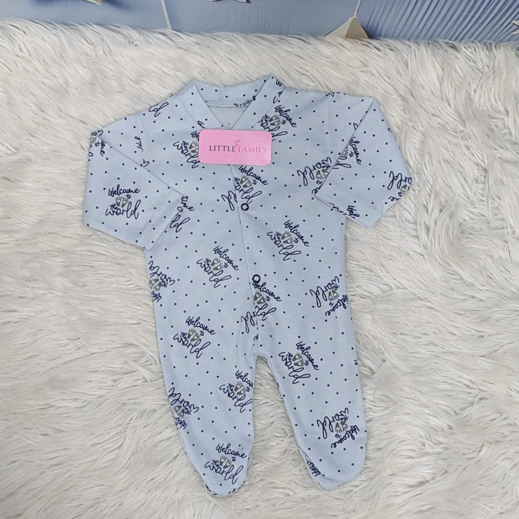Pack of 3 Premium Baby Full-Body Rompers – Gentle & Breathable