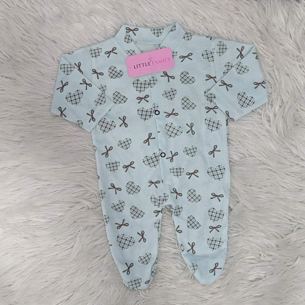 Pack of 3 Premium Baby Full-Body Rompers – Gentle & Breathable