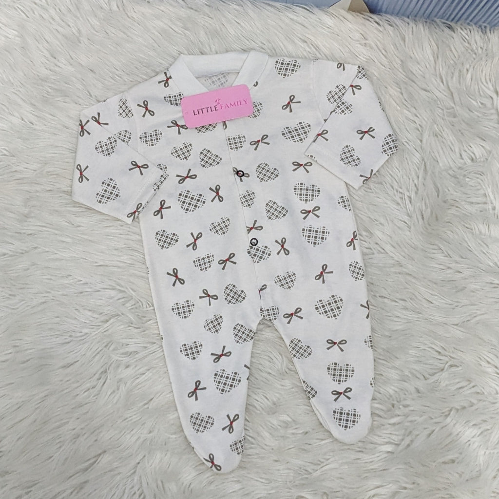 Pack of 3 Premium Baby Full-Body Rompers – Gentle & Breathable