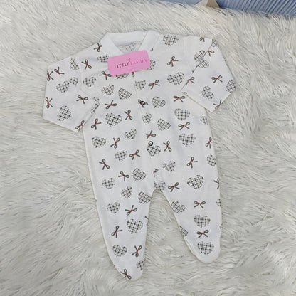 Pack of 3 Premium Baby Full-Body Rompers – Gentle & Breathable