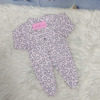 Pack of 3 Premium Baby Full-Body Rompers – Gentle & Breathable