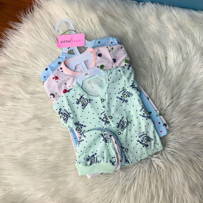 Premium 3-Piece Cotton Outfit Set – Pack of 3