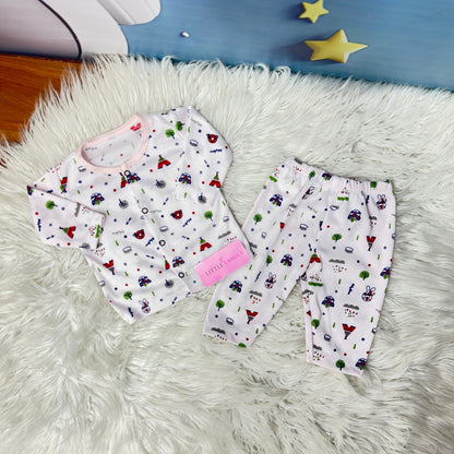 Premium 2-Piece Cotton Outfit Set – Pack of 3