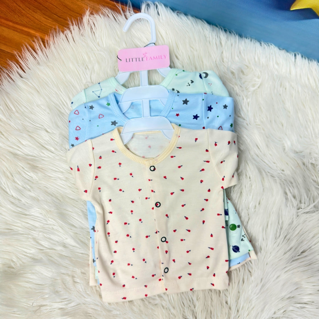Premium 2-Piece Cotton Outfit Set – Pack of 3