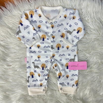 Pack of 3 Premium Baby Rompers – Gentle & Breathable