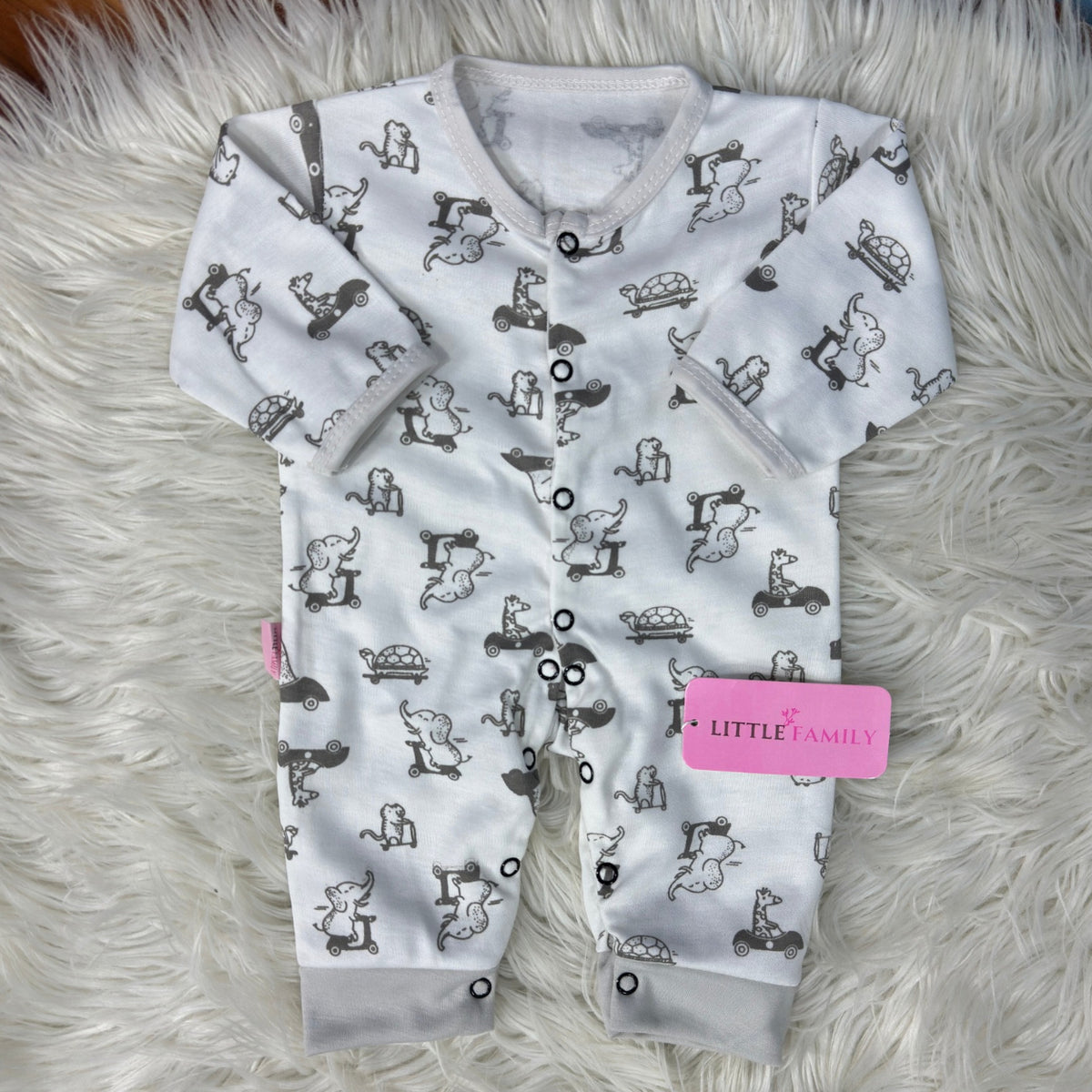 Pack of 3 Premium Baby Rompers – Gentle & Breathable