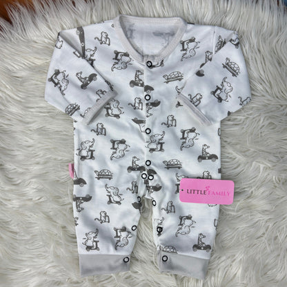 Pack of 3 Premium Baby Rompers – Gentle & Breathable