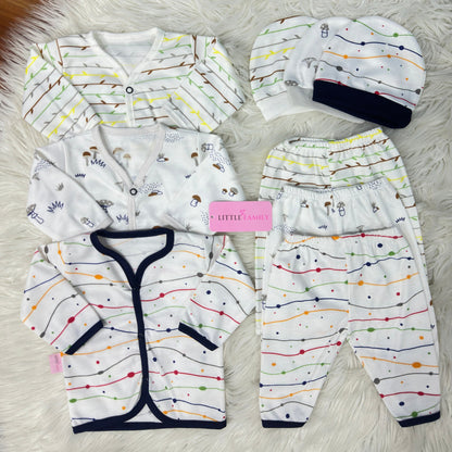Premium 3-Piece Cotton Outfit Set – Pack of 3