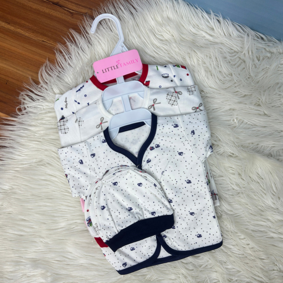 Premium 3-Piece Cotton Outfit Set – Pack of 3
