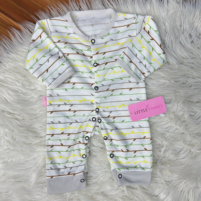 Pack of 3 Premium Baby Rompers – Gentle & Breathable